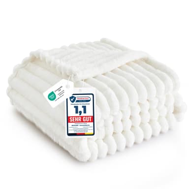 Kuscheldecke / Fleecedecke - ab 11,43€ statt 22–48€ | bis zu 48% | verschiedene Größen/Farben - Amazon