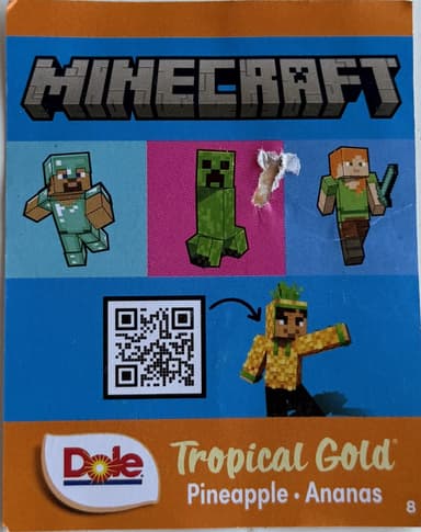 [Minecraft] Dole Pineapple Hoodie kostenlos – exklusives Character Creator Item