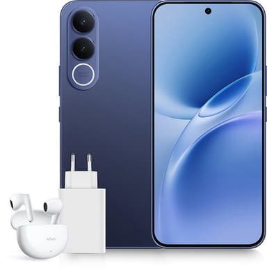 (Pickup DHL PS/PAKETSHOP)Vivo V70 FE 8GB/512GB GiftPack Ocean Blue + Kopfhörer und Ladegerät im Lieferumfang - Alza