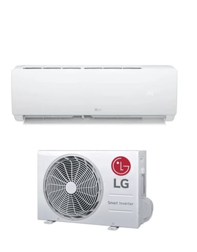 LG Libero Split Klimaanlage | 12000 BTU 3.5kW, R32, inkl. WLAN ( Smart Home, ThinQ App) | WZ12AWN