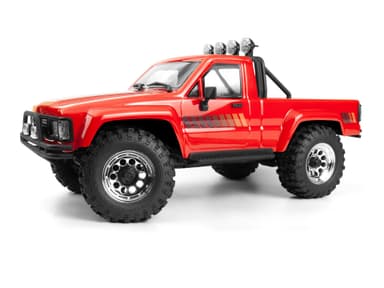 Ferngesteuertes Auto HPI Racing Venture18 Flux Toyota Hilux SR5 Brushless Crawler Rot M1:18 RTR - Vicasso RC Modellsport