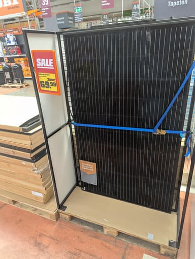 LOKAL - Green Solar Balkonkraftwerk 325 Watt PV mit HM300 Wechselrichter - OBI