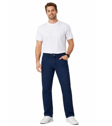 PIERRE CARDIN - Chino-Jeans | Herren | Blau | Gr. M bis XXL | 74% Baumwolle/25% Polyester/1% Elasthan - Outlet46