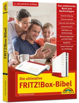 (Markt+Technik) Die ultimative FRITZ!Box-Bibel | Einrichtung, SmartHome, Wireguard u.a. | eBook | Direktlink im Text