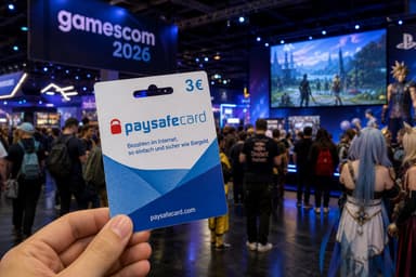 Gamescom-Quests abschließen und 3 € PaysafeCard erhalten