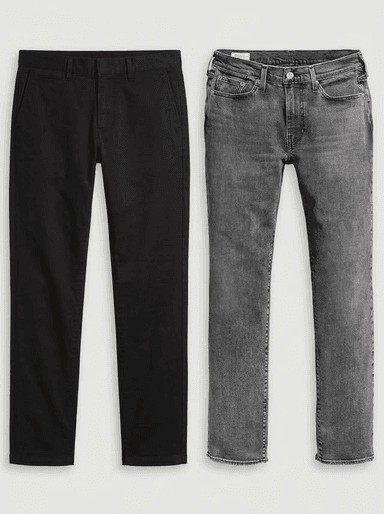 Levi's Herren 514 Straight Fit Jeans schwarz & grau (verschiedene Größen) - Amazon