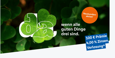 [Sparda Bank Nürnberg] 4,0% p.a. 6 Monate Tagesgeld bis 50.000€ + 100€ Prämie kostenloses Girokonto + 30€ Mastercard Cashback, Neukunden - Sparda Bank