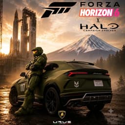 Forza Horizon 6: Lamborghini Urus HALO Master Chief 117 Edition kostenlos für alle Spieler ab 30.7. (XBOX & PC)