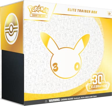 [Adresse in England benötigt] amazon.co.uk: Pokemon TCG: 30th Celebration Elite Trainer Box und weitere Artikel, englisch, NISCHENDEAL - Amazon