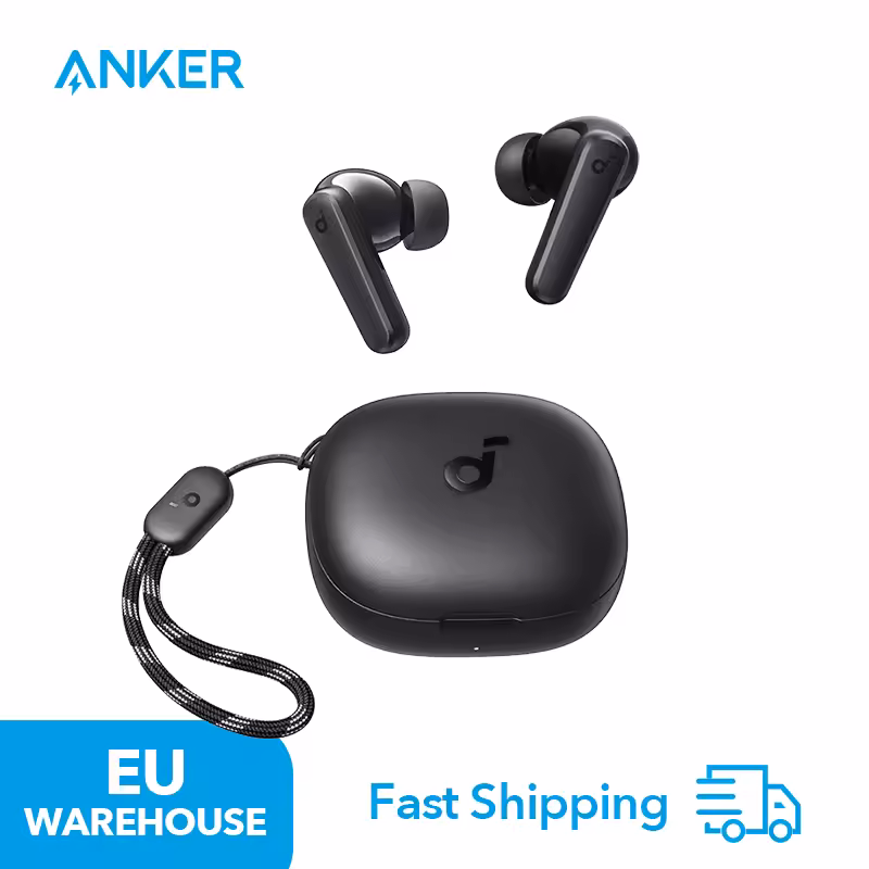 Anker Soundcore R50i Kabellose Bluetooth 5.3 Ohrhörer | 10mm Treiber, Starker Bass, IPX5 | 30H Akku - AliExpress