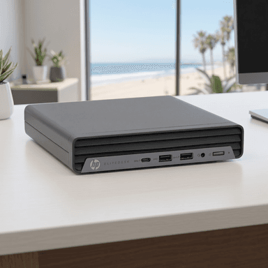 HP EliteDesk 800 G6 Mini PC - Intel i5 10500T, WLAN + Bluetooth, 16GB RAM aufrüstbar, M.2 SSD, USB-C, 2x DisplayPort - refurbished Office PC - Interzero