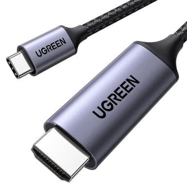 UGREEN USB-C auf HDMI Kabel 2 m, 4K 60Hz / 2K 120Hz, Thunderbolt 5/4/3, Nylon-Ummantelung, Aluminiumgehäuse, Plug & Play Prime - Amazon