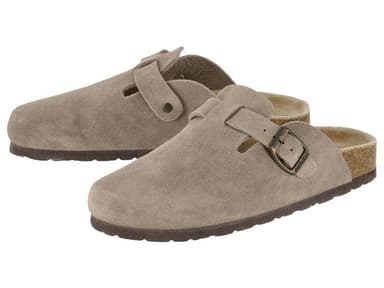 Esmara Damen Clogs Hausschuhe mit Leder für nur 9,99 Euro (statt 25 Euro) – 60% Rabatt bei Lidl.de - Lidl