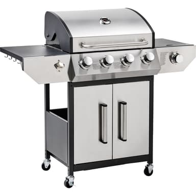 BBQ-Gasgrill "FlameMaster PRO" 4+1 Brenner - Sonderpreis Baumarkt