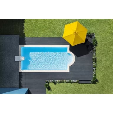 Desjoyaux Bausatz-Pool Jou in weiß - BAUHAUS