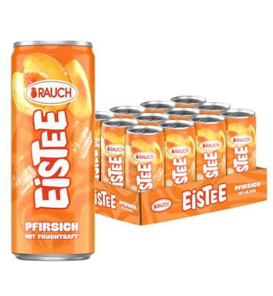 (Amazon Sparabo )Rauch Eistee Pfirsich | Erfrischendes Getränk | 12x 330ml Dosen / Pfandfehler dadurch Preisfehler / effektiv 5,78€ - Amazon