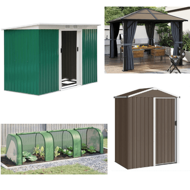 Aosom Day: bis zu 70% + 15% extra auf u.a. Gerätehäuser, Gewächshäuser & Pavillons | z.B. Gerätehaus 280×130×172 cm für 197,97€ - Aosom