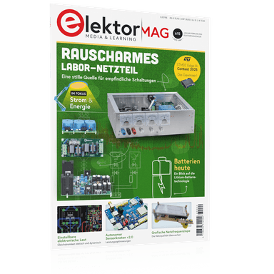 Elektor-Magazin: Rabatte auf (Probe-)Abos mit Archivzugriff + 10% Elektor-Shop. z.B. Probemitgliedschaft Elektor Green /Gold-Mitglieschaft - Elektor
