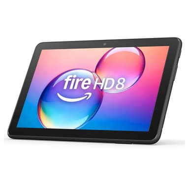 Amazon Fire HD 8-Tablet (Neueste Generation), 8-Zoll-HD-Bildschirm, 3 GB RAM, 32 GB Speicher, für Unterhaltung unterwegs, schwarz (2024) - Amazon