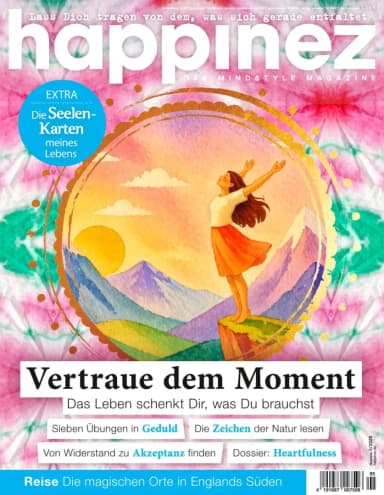 Happinez Abo (4 Ausgaben) für 32,60 € mit 25 € Zalando- oder 20 € Amazon-Gutschein - Hobby + Freizeit
