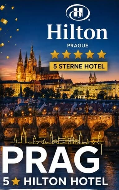 [500.Deal] Prag: 5* Hilton Hotel Atrium (inkl. Frühstück, Wellness, Pool & SPA) für 2 Personen ab 75€ - Trivago