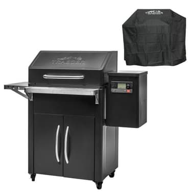 Traeger Silverton 620 Pelletgrill inkl. Abdeckhaube + Set Ablaufbleche - DealClub