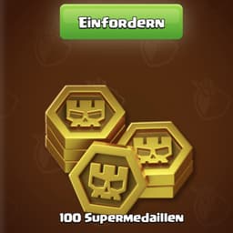 [Clash of Clans / CoC] 100 Gratis Medaillen