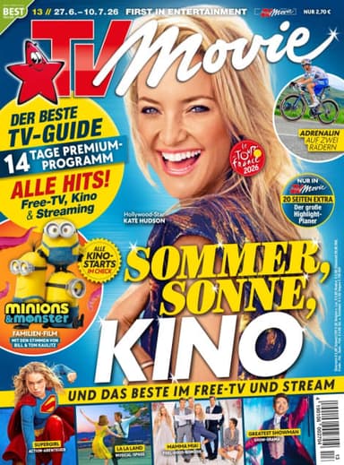 6 Ausgaben TV Movie für 6 €