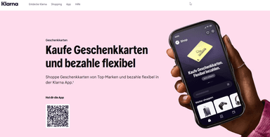 [Klarna App] Geschenkkarten rabattiert: 10 % Uber, Uber Eats, Galeria, toom, Nike, Primark; 15 % Zalando und Wellcard - Klarna