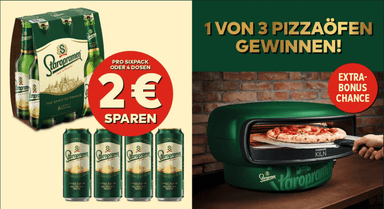 STAROPRAMEN CASHBACK 2 € pro SixPack - Staropramen