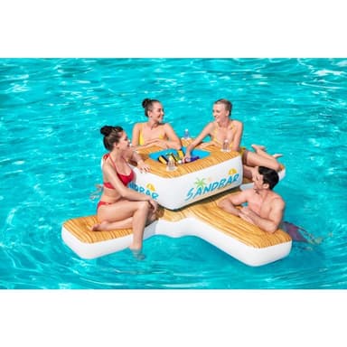 [ManoMano / Amazon] Bestway Schwimminsel "Sandbar" mit integrierter Kühlbox (4 Sitzplätze, max. 360 kg) 34,90 € inkl. Versand - ManoMano
