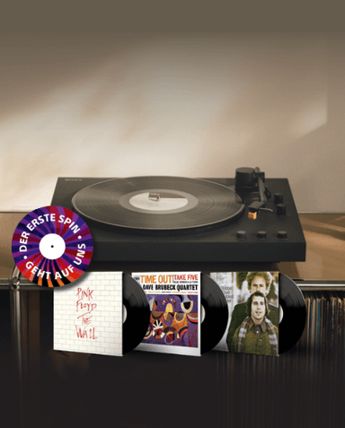Gratis Vinyl zu deinem neuen Sony-Plattenspieler - Sony