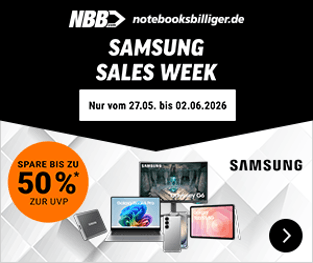 NBB Samsung Sales Week | z.B. Galaxy Book5 Pro mit U7 256V, 16/512 GB und 14" AMOLED WQXGA | Laptops und Convertibles | Galaxy Book5 & Book6 - Notebooksbilliger