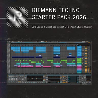 FREE Techno Starter Sample Pack 2026 (For Ableton and FL Studio) - Riemann Kollektion