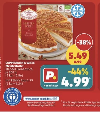 Bienenstich Coppenrath & Wiese PENNY - PENNY