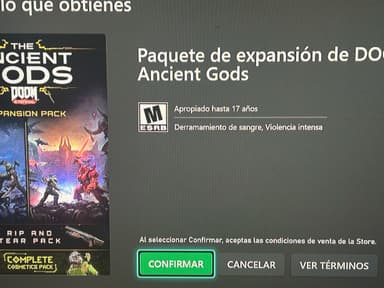 Eneba: Xbox Doom Eternal DLC The ancient gods part 1 y 2 + cosmetics - Eneba