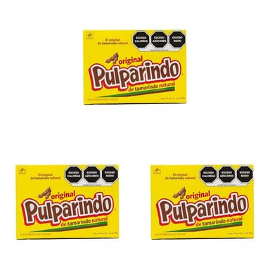 Amazon: Pulparindo Original 60 piezas 14 grs (3 paquetes de 20 piezas c/u) - Planea y ahorra - Amazon