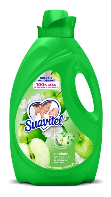 AMAZON: Suavitel Suavizante de Ropa Cuidado Superior Manzana Extra Aroma 3 L (Planea y Ahorra) - Amazon