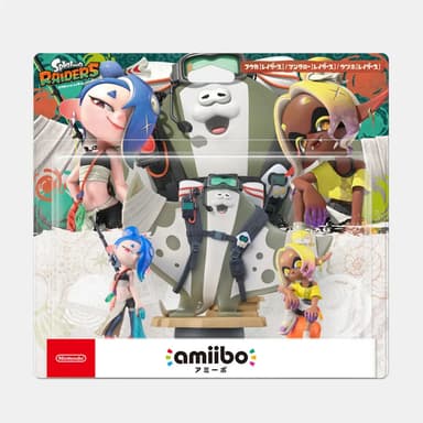 VGP Canadá: Nintendo Amiibo Splatoon Raiders (Shiver, Frye & Big Man) - Amiibo [JPN Import]