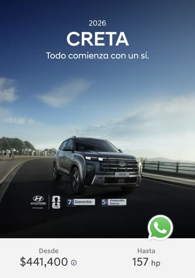 Hyundai: Creta 2026 - Hyundai