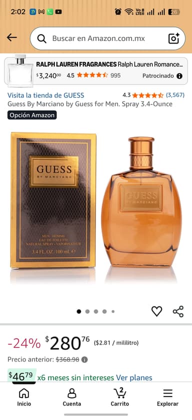 Amazon - Guess By Marciano EDT 100ml - Amazon