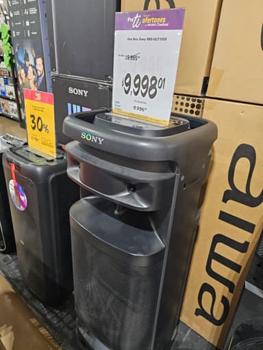 Chedraui: Bocina Bluetooth Sony ULT Tower 10 (modelo SRS-ULT1000) - Chedraui