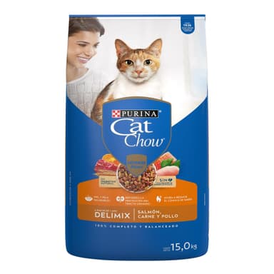 Amazon: Purina Cat Chow Adulto Delimix 15Kg | Planea y ahorra - Amazon