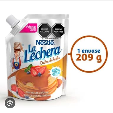 Amazon: Dulce de Leche Nestlé La Lechera Bolsa Doypack 209g - Amazon