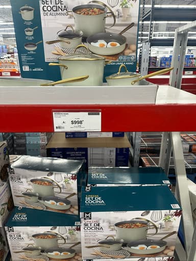 Sams Club: Batería de Cocina Members Mark 5 piezas - Sam's Club
