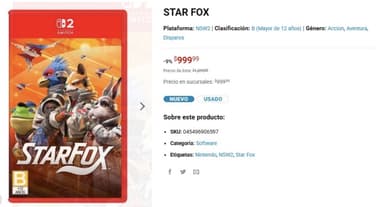 (TIENDA FÍSICA) Game Planet: (Happy Hour) Star Fox Nintendo Switch 2 (LEER DESCRIPCIÓN) - Game Planet