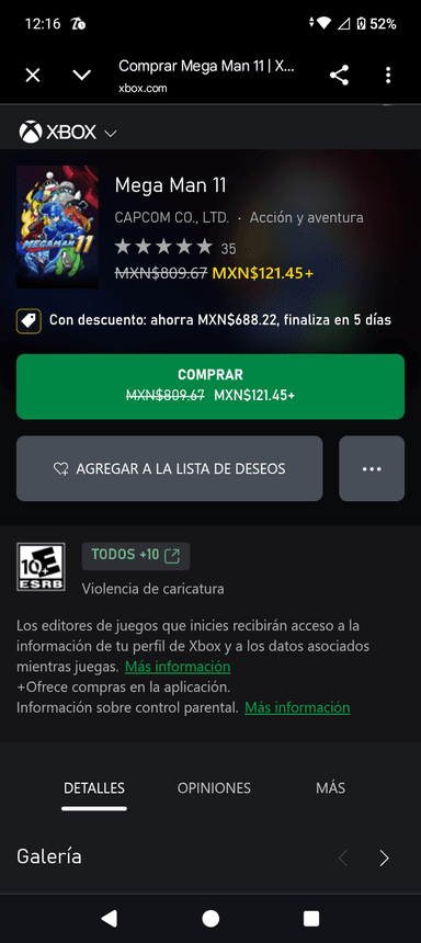 Xbox: Megaman 11 Xbox Store - Xbox