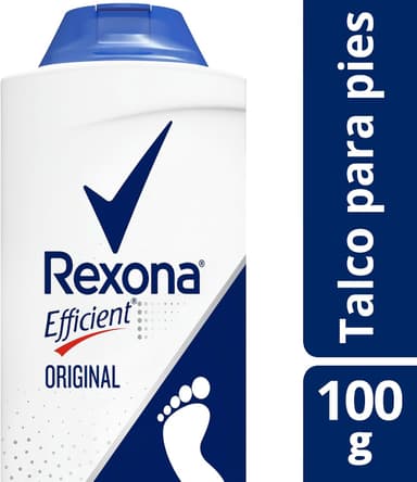 AMAZON | Talco Desodorante para Pies REXONA Efficient Original, 100g. PLANEA Y AHORRA - Amazon
