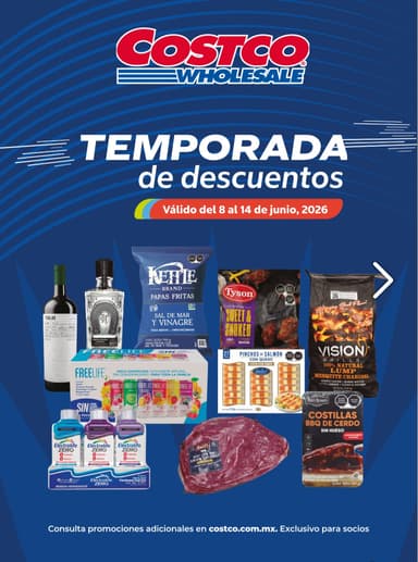 Temporada de descuentos en Costco del 8 al 14 de Junio - Costco