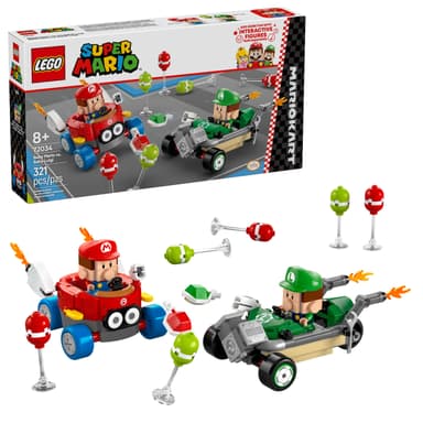 AMAZON: LEGO Super Mario: Mario Kart: Bebé Mario vs. Bebé Luigi - Amazon